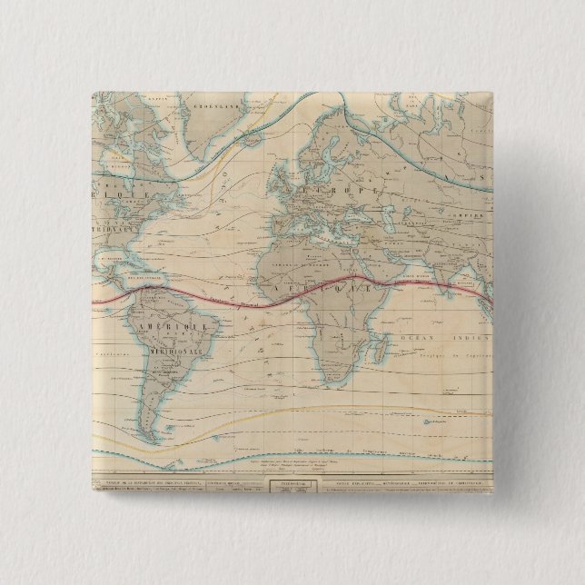 Världskarta över vegetationen knapp (Framsida)