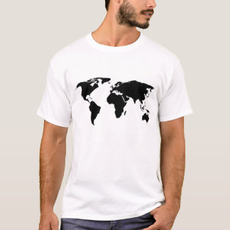 Världskarta Tee
