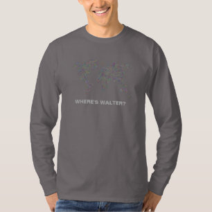 VÄRLDSKARTAN, VAR ÄR WALTER? Personifiera! T Shirt