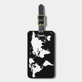 världskartor ~ anpassade färg bagagebricka