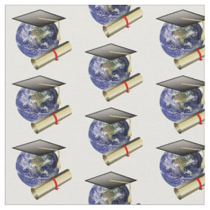 Världsklass Grad Cap /Diploma Tyg