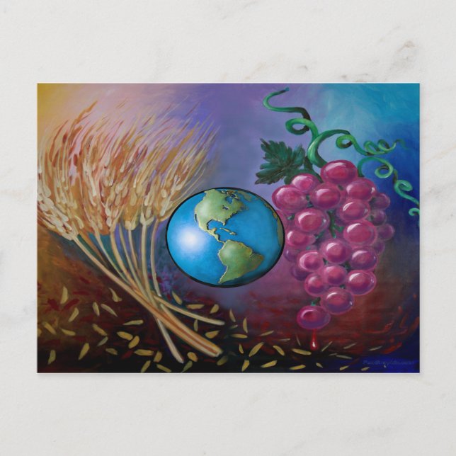 Världskommissionen Söndag Vykort (Framsida)