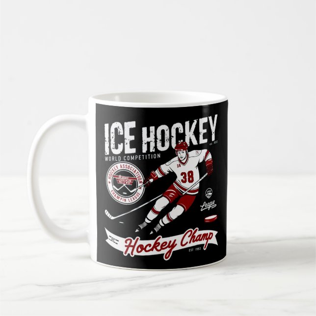 Världskonkurrens om ishockey kaffemugg (Vänster)