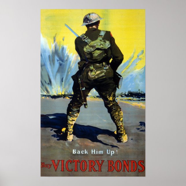 VÄRLDSKRIG 1 CANADIAN POSTER (Framsidan)