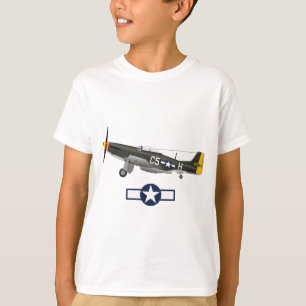 världskrig 2 Amerikanska flygplan T Shirt