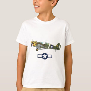 Världskrig 2 Amerikanska flygplan T Shirt