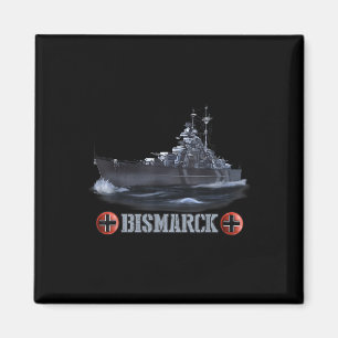 Världskrig 2 Bismarck Magnet