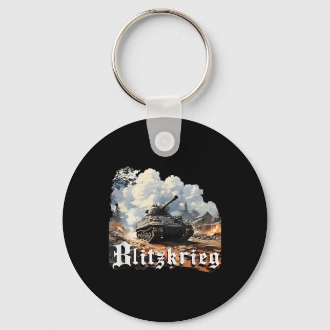 Världskrig 2 Blitzkrieg Nyckelring (Framsida)