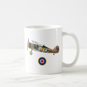 Världskrig 2 brittiska flygplan kaffemugg