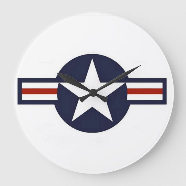 Världskrig 2 Insignier för Luft-luftfartyg Stor Klocka (Framsida)