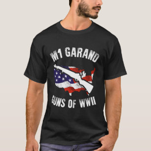 Världskrig 2 M1 Garand Gunnar av Världskrig II Swe T Shirt