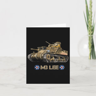 Världskrig 2 Medium Tank M3 Lee Kort