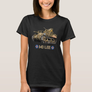 Världskrig 2 Medium Tank M3 Lee T Shirt