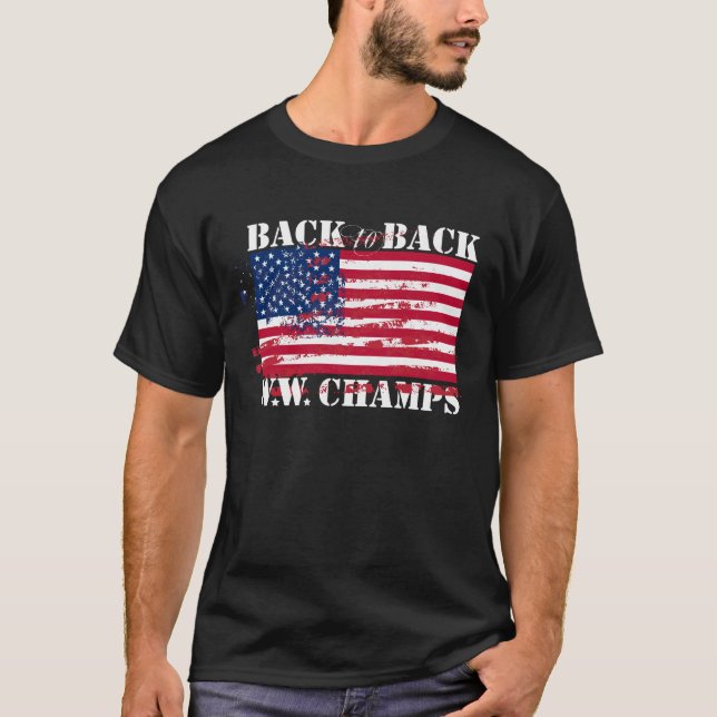 Världskrig Champions Tee Shirt (Framsida)