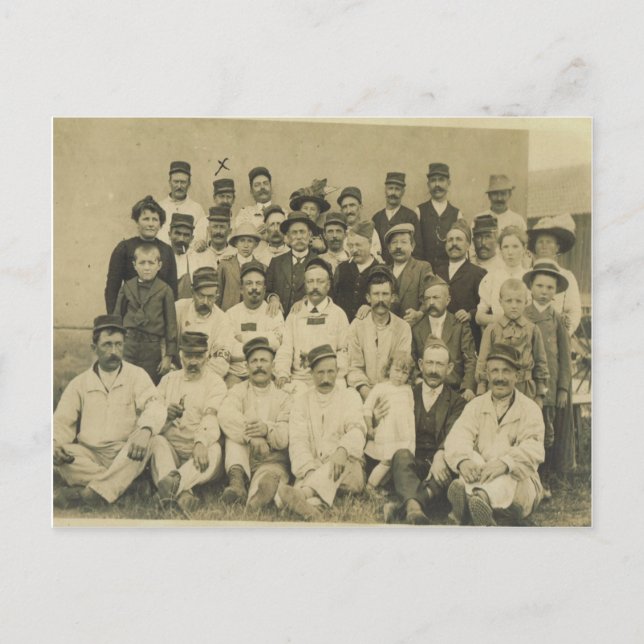 världskrig I, foto av byte Vykort (Framsida)