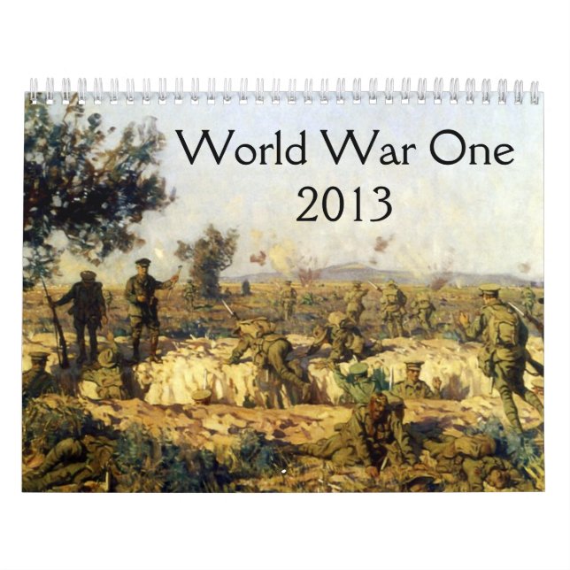 Världskrig I-kalender Kalender (Omslag)
