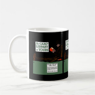 Världskrig I-lägret Bibliotek 1917 Kaffemugg