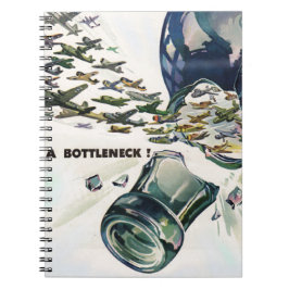 Världskrig II flaskhalsar i den militära luftfarte Anteckningsbok