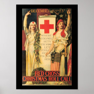 Världskrig II för julsamtal Poster