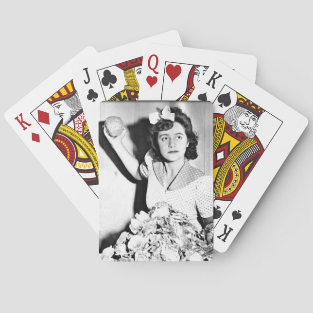 världskrig II-insats: Homefront Casinokort (Baksidan)
