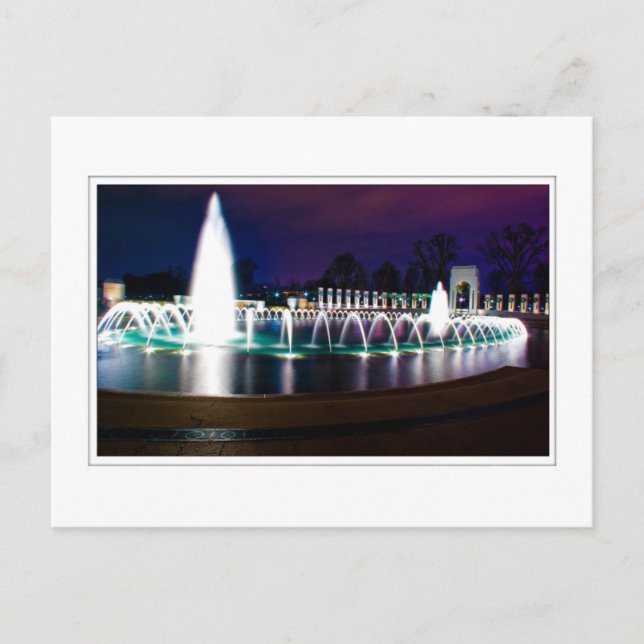 Världskrig II-minnet Vykort (Framsida)