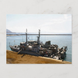 världskrig IIGunships in Anzio Vykort