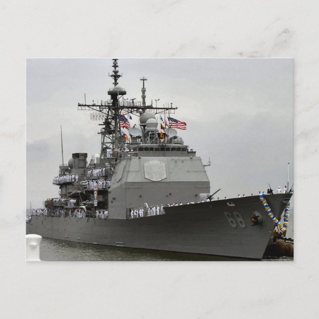 världskrig     IIUS-krigsfartyg i Anzio Vykort (Framsida)