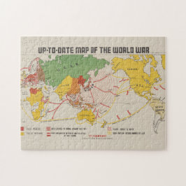 världskrig karta av Manila Shinbun-sha Pussel