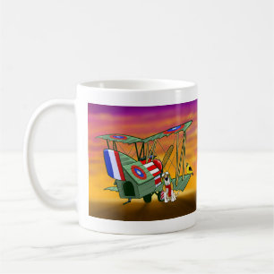 Världskrig mig flygöverdängaremugg kaffemugg