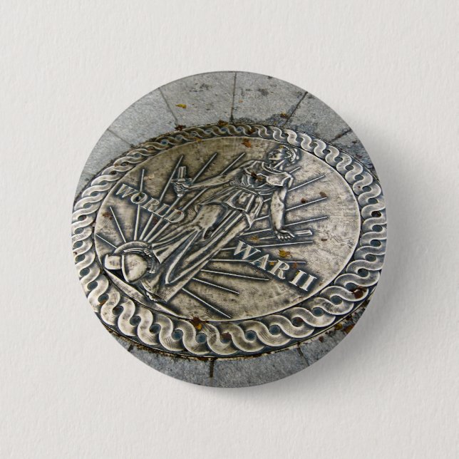 Världskrig två Emblem, Washington D.C. Knapp (Framsida)