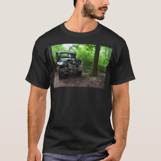 Världskrig två Lastbil i skogen. T Shirt