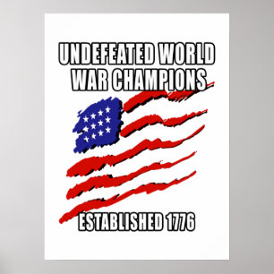 Världskrigmästare Poster