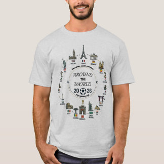 Världskultur Fotboll T-shirt 2026