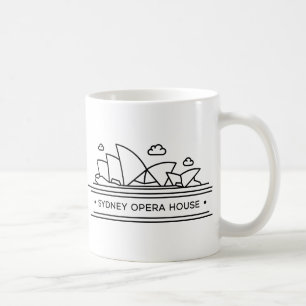 VärldsLandmark: Sydney operahus Kaffemugg