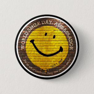 VärldsleendeDay® ambassadör 2016 knäppas Knapp