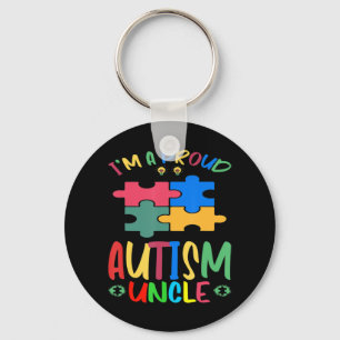 Världsmånaden för autismmedvetenhet.. Jag är en pr Nyckelring
