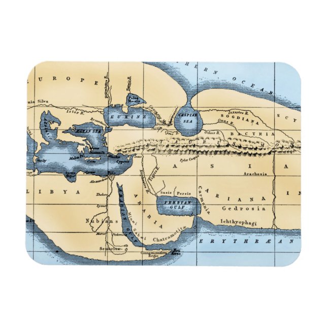 VÄRLDSMARP: ERATOSTHENES MAGNET (Horisontell)