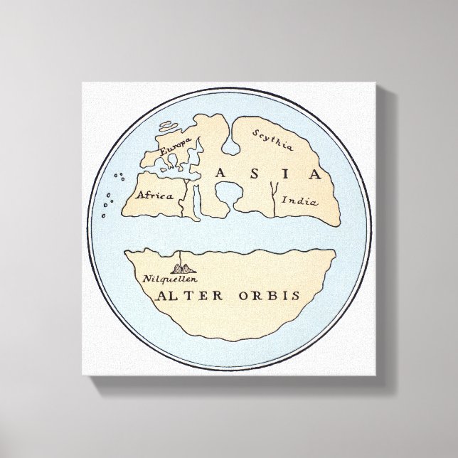 VÄRLDSMARTA, 1:A ÅRHUNDRADET CANVASTRYCK (Framsida)