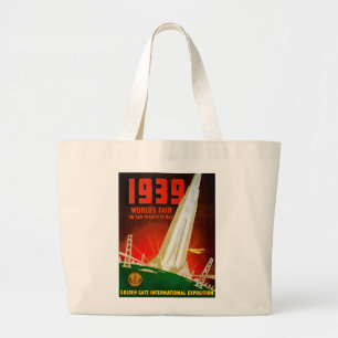 Världsmässa 1939 San Francisco Jumbo Tygkasse