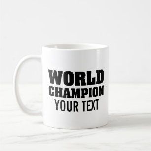 Världsmästarcuppmugg Kaffemugg