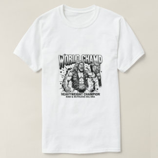 Världsmästare 90-talets wrestling t shirt