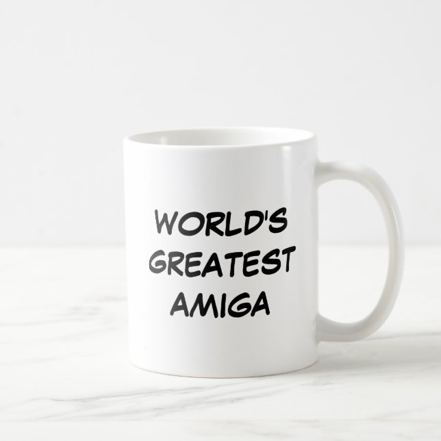 "Världsmästare Amiga" Mugg (Höger)