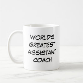 ’Världsmästare Assistant Coach’ Kaffemugg
