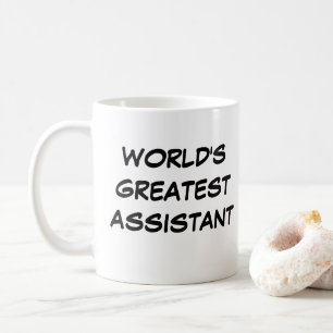 "Världsmästare Assistant" Mugg