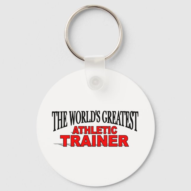 Världsmästare Athletic Trainer Nyckelring (Framsida)
