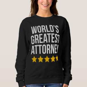 Världsmästare Attorney Law Counselor Lawyer T Shirt