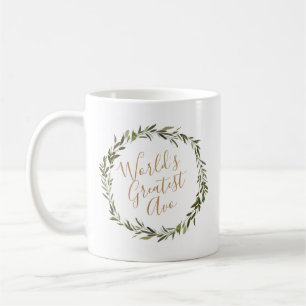 Världsmästare Avo Olivnära Löv Kaffemugg