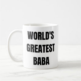 Världsmästare Baba Gift för Arabiska Far Kaffemugg