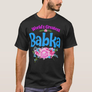 Världsmästare Babka polska farmor T Shirt