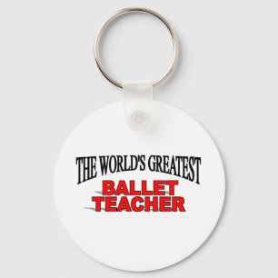 Världsmästare Ballet Teacher Nyckelring